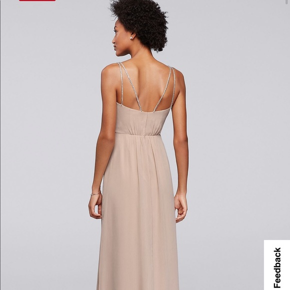 David’s Bridal Bridesmaid Dress in Mercury - Picture 4 of 9